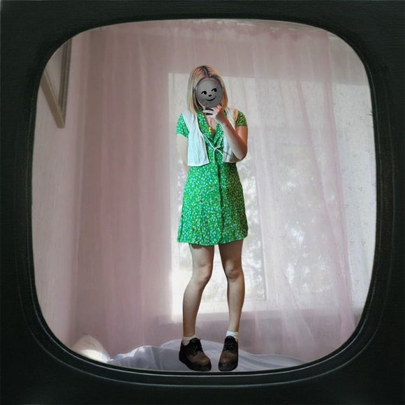 aritzia sunday best green daisy print mini dress - Picture 2 of 2